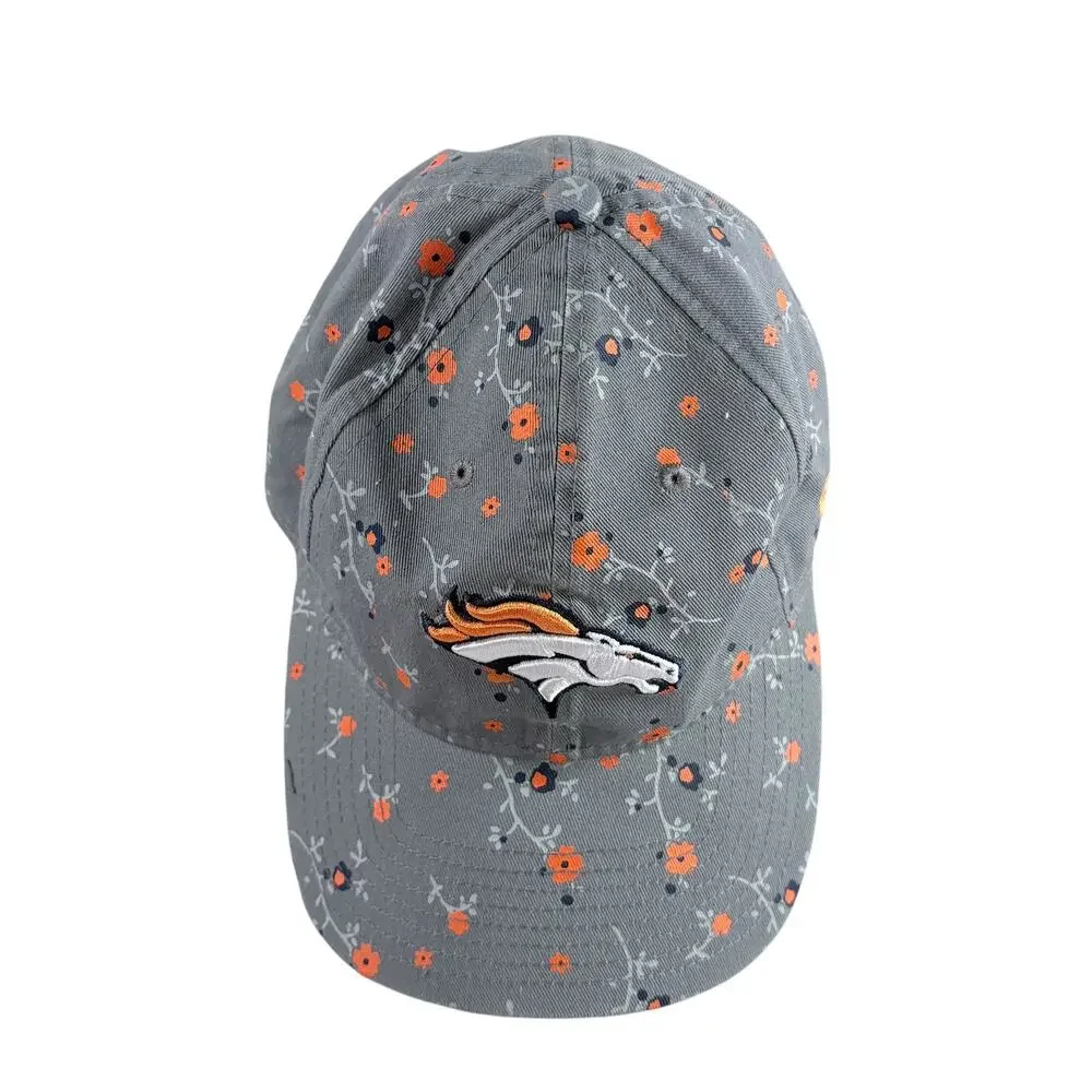Denver Broncos‎ New Era Women's Floral 9TWENTY Adjustable Hat - Picture 4 of 9